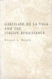 Garcilaso de la Vega and the Italian Renaissance