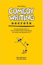Comedy writing secrets the best-selling book on how to think funny, write funny, act funny, and get paid for it
