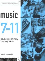 Music 7-11 developing primary teaching skills