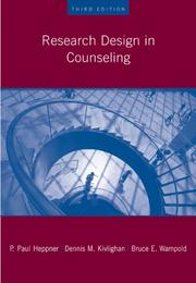 Research design in counseling