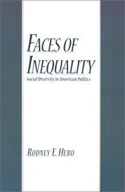 Faces of inequality social diversity in American politics