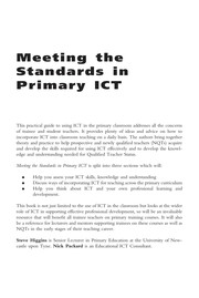 Meeting the standards in primary ICT a guide to the ITT NC