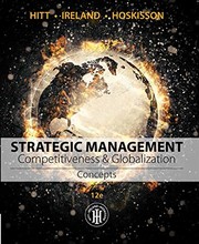 Strategic management competitiveness & globalization : concepts