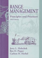 Range management principles and practices
