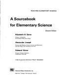 Teaching elementary science a sourcebook for elementary science