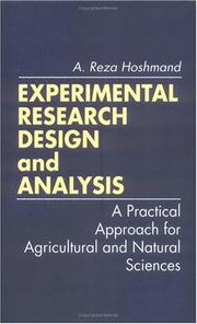 Experimental research design and analysis a practical approach for agricultural and natural sciences
