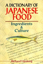 A dictionary of Japanese food ingredients & culture
