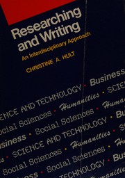 Research and writing an interdisciplinary approach