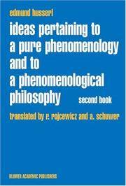 Ideas pertaining to a pure phenomenology and to a phenomenological philosophy