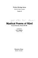 Mystical poems of Rūmī second selection, poems 201-400