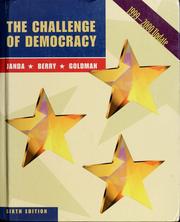 The challenge of democracy government in America : 1999-2000 update