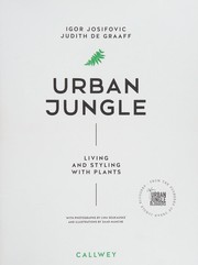 Urban jungle living and styling with plants