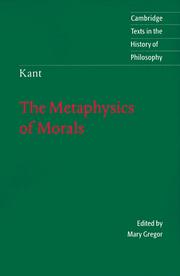 The metaphysics of morals