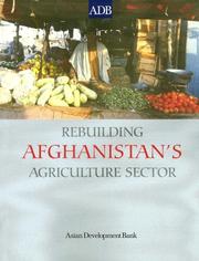 Rebuilding Afghanistan's agriculture sector.