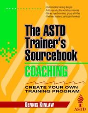 Coaching the ASTD trainer's sourcebook