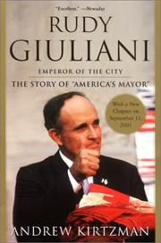 Rudy Giuliani emperor of the city