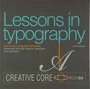 Lessons in typography must-know typographic principles presented through lessons, exercises, and examples