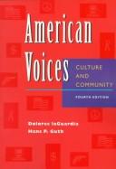 American voices culture and community