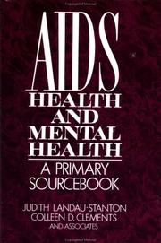 Aids, health, and mental health a primary sourcebook