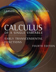 Calculus of a single variable early transcendental functions