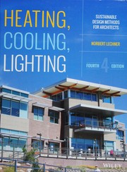Heating, cooling, lighting sustainable design methods for architects