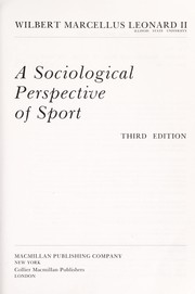 A sociological perspective of sport