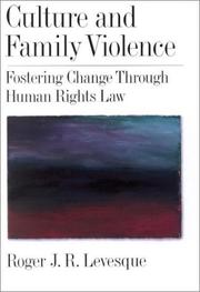 Culture and family violence fostering change through human rights law
