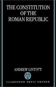 The constitution of the Roman Republic