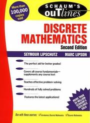 Schaum's outline of theory and problems of discrete mathematics