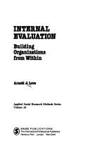 Internal evaluation building organizations from within