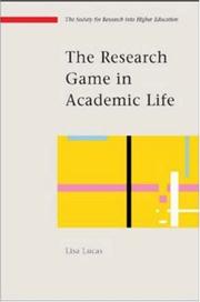 The research game in academic life