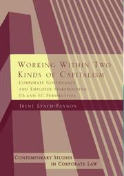 Working within two kinds of capitalism corporate governance and employee stakeholding - US and EC perspectives