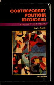 Contemporary political ideologies movements and regimes