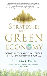 Strategies for the green economy opportunities and challenges in the new world of business
