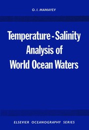 Temperature-salinity analysis of world ocean waters