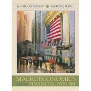 Macroeconomics and the financial system