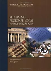 Reforming regional-local finance in Russia