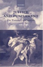 Justice and punishment the rationale of coercion