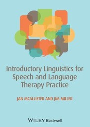 Introductory linguistics for speech and language therapy practice