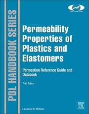 Permeability properties of plastics and elastomers