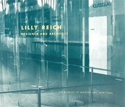Lilly Reich, designer and architect