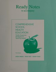 Ready notes to accompany Comprehensive school health education totally awesome strategies for teaching health