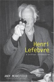Henri Lefebvre a critical introduction
