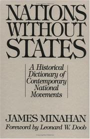 Nations without states a historical dictionary of contemporary national movements