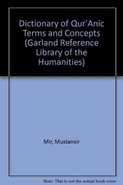 Dictionary of Qur'anic terms and concepts