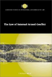 The law of internal armed conflict