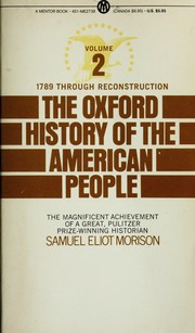 The Oxford history of the American people