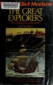 The great explorers the European discovery of America