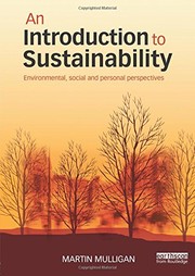 An introduction to sustainability environmental, social and personal perspectives