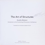 The art of structures introduction to the functioning of structures in architecture